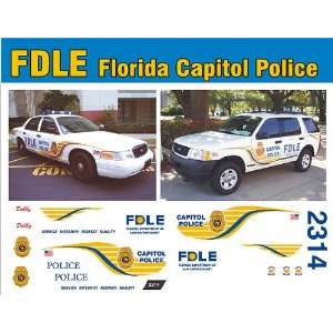  BILL BOZO FDLE FLORIDA CAPITOL POLICE DECALS