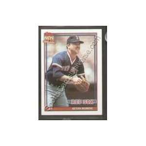  1991 Topps Regular #652 Kevin Romine, Boston Red Sox 