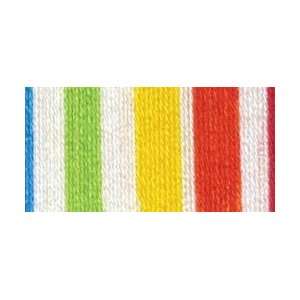  Lion Brand Jamie Yarn Caribbean Stripes; 3 Items/Order 