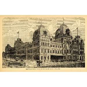  1872 Grand Central Station Depot New York City Print 