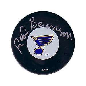 Red Berenson Autographed Puck 