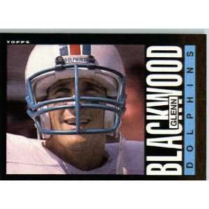  1985 Topps # 303 Glenn Blackwood Miami Dolphins Football 