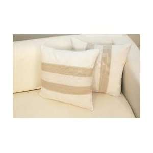   Pillow in White / Beige   CLAIRE DECOR PILLOW