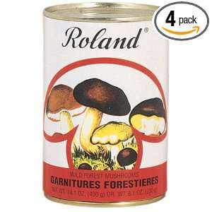 Roland Wild Forest Mushrooms From France, 8.1 Ounce Packages (Pack of 