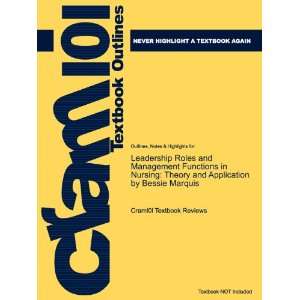   Bessie Marquis, ISBN 9781608316854 Cram101 Textbook Reviews