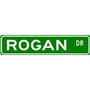  ROGAN Street Name Sign ~ Family Lastname Sign ~ Gameroom 