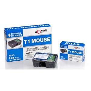  T1 Mouse Disposable Mouse Bait Stations 1 Box (4 stations 