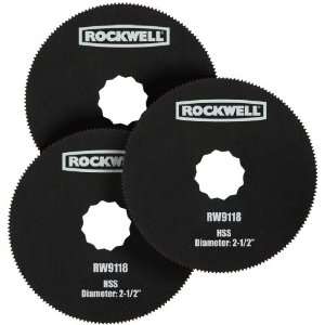  Rockwell RW9118.3 Sonicrafter 2 1/2 Inch HSS Circle Blade 