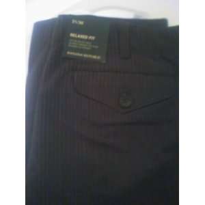  Mens Banana Republic Pant (31/30) Relaxed Fit/ Brown with 