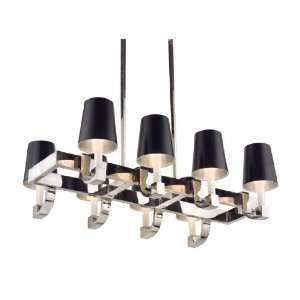  Sonneman Romano 8 Light Pendant Chandelier