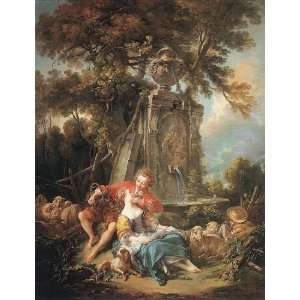 Hand Made Oil Reproduction   François Boucher   40 x 52 inches   An 