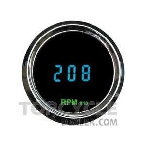  HLY 3027 Round Mini Digital Tachometer Automotive