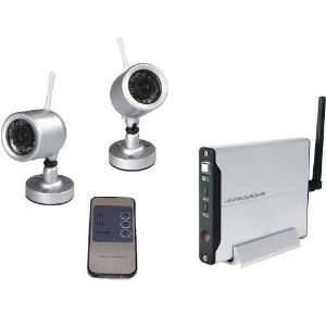   vision wireless home safety camera set and receiver