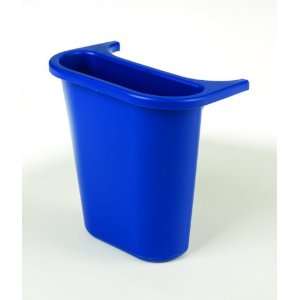 Rubbermaid Commercial Wastebasket Recycling Side Bin, Rectangular, 7.3 