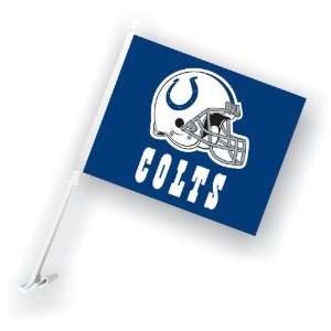   98924   Indianapolis Colts Car Flag W/Wall Brackett