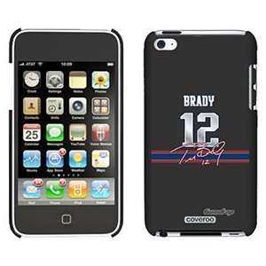  Tom Brady Signed Jersey on iPod Touch 4 Gumdrop Air Shell 