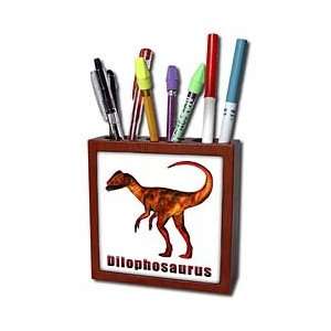  Boehm Graphics Dinosaur   Dilophosaurus Dinosaurus   Tile 