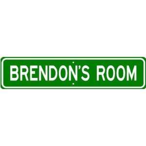  BRENDON ROOM SIGN   Personalized Gift Boy or Girl 