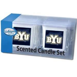  NCAA Brigham Young Cougars Candle Set