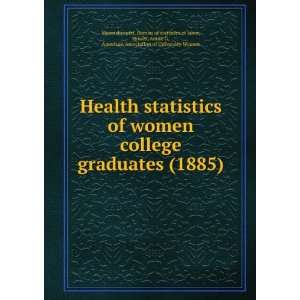  Health statistics of women college graduates (1885 