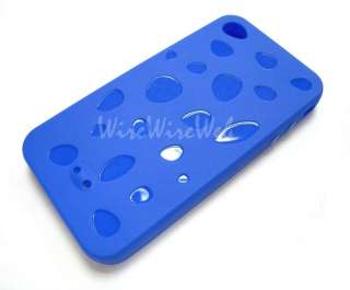 Silicone Skin Case Cover + Protector for iPhone 4G 4th  