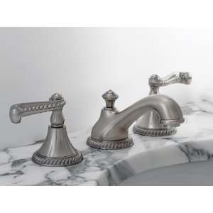  Mico 1600 R1 MB Robed Widespread Lavatory Faucet W/ Lever 
