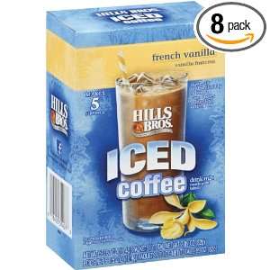 Hills Bros Iced Coffee, French Vanilla, 2.89 Ounce (Pack of 8)