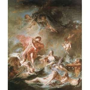  Hand Made Oil Reproduction   François Boucher   50 x 60 