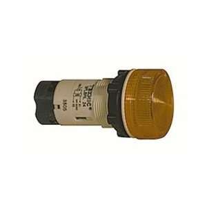 Altech 22mm Pilot Light, Plastic, 110VAC/VDC, LED, Amber Lens/Amber 