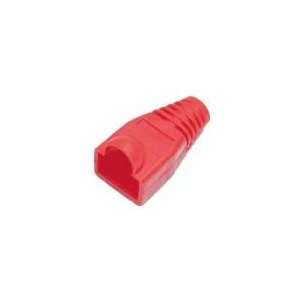  RJ45 Cable Snagless Boot, Red, 100pcs/bag Electronics