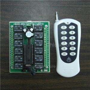 12Ch Latch / Momentary Programable RF Remote Control  