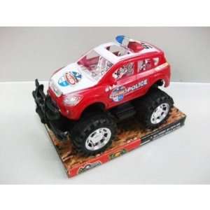  Plastic friction car toy   Red Toys & Games