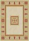 New European Floral Beige Ivory Area Rugs 6x8 A11  