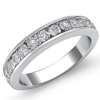 Ct Round Diamond Ring 14k White Gold Wedding Band