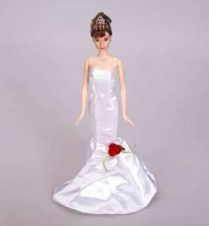 New fashion handmade princess evening dress clothes gown for barbie 