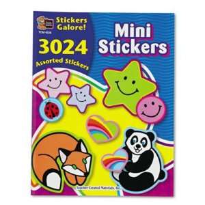  Sticker Books   Mini Size, Assorted Colors, 3024 Stickers 