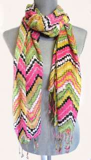   Pattern Scarf   8 colors available   Clearance Sale   Missoni  