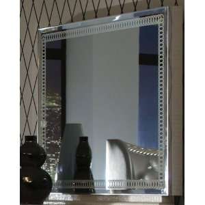  Aico Hollywood Swank Rectangular Dresser Mirror Crystal 