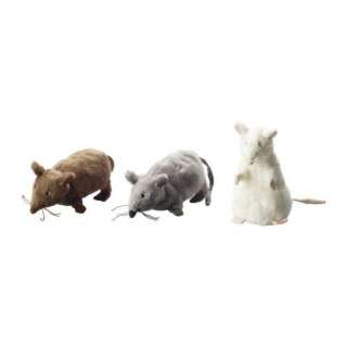 IKEA Gosig MUS Rat Mouse Plush Stuffed Animal   WHITE ONLY  