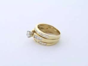 14k Y Gold 1.50ctw 4.2mm Round Diamond Engagement Ring  