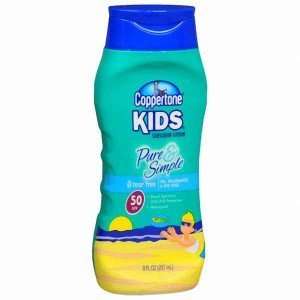   Kids Pure & Simple Sunscreen Lotion UVA/UVB SPF 50   8 oz (PACK OF 2