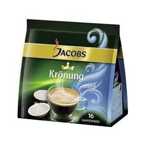 Jacobs Kronung Coffee Pads Pack of 2  Grocery & Gourmet 