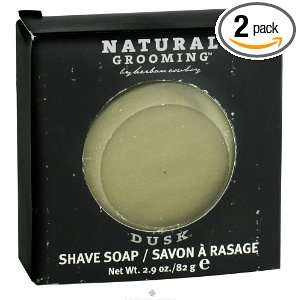  Herban Cowboy Shave Soap Dusk   2.9 Oz, 2 Pack Health 