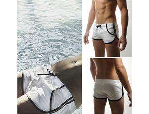 New Men’s sexy Briefs Boxers Swimwear Trunk 3 Size S M L 4Colors 