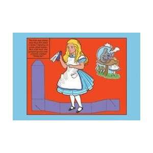  Alice in Wonderland Drink Me 12x18 Giclee on canvas