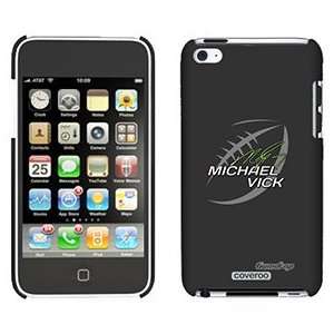  Michael Vick Football on iPod Touch 4 Gumdrop Air Shell 