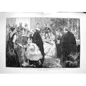 1892 CHRISTENING PRINCESS VICTORIA LOUISA POTSDAM
