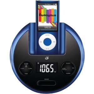 GPX Ci109BU Alarm Clock Radio with iPod Dock Blue  