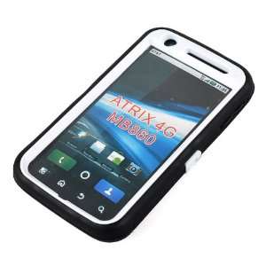  Black Hard Case Phone Cover For Motorola Atrix 4G MB860 Electronics