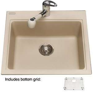  Kindred Sinks KGSL2023 8 Single Bowl Drop In Granite Sink 